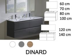 Vanity unit __plus__ washbasin __plus__ mirror - DINARD