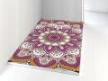 Shower tray, decorated with a personalized image - MANDALA