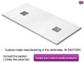 Double evacuation shower tray - LIMIT DOUBLE