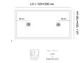 Double evacuation shower tray - LIMIT DOUBLE