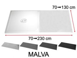Shower trays, large size - MALVA XL