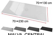 Shower trays, central drain - MALVA central