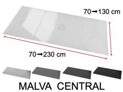 Shower trays, central drain - MALVA central