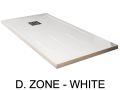 Shower tray, with a drying area - DRYING ZONE