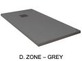 Shower tray, with a drying area - DRYING ZONE