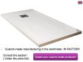 Shower tray, with a drying area - DRYING ZONE