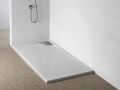 Shower tray, right angle drain 15x15 - MARIGNAN RIGHT