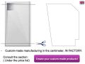 Shower tray wide evacuation left corner - MARIGNAN LEFT