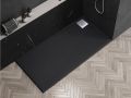 Shower tray, left corner drain 15x15 - MARIGNAN LEFT