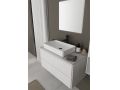 Countertop washbasin, 34 x 55 cm, in Solid Surface resin - ALFA 550