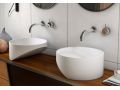 Countertop washbasin,  36 cm, in Solid Surface resin - ZENPLUS