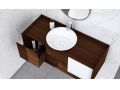 Countertop washbasin,  40 cm, in Solid Surface resin - ARUPLUS