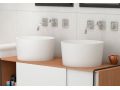 Countertop washbasin,  36 cm, in Solid Surface resin - NOXPLUS