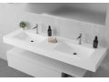 Design washbasin,  in Solid-Surface mineral resin - CHESTE 50 DOUBLE