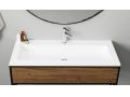 Design washbasin,  in Solid-Surface mineral resin - CHESTE 88