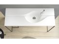 Design washbasin,  in Solid-Surface mineral resin - MUNDI