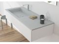 Washbasin top, suspended or table top, in mineral resin - ALFA 50