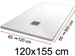 Shower trays - 120 x 155 cm - VULCANO
