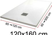 Shower trays - 120 x 160 cm - VULCANO