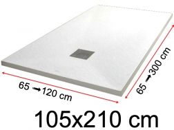 Shower trays - 105 x 210 cm - VULCANO