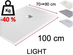 Shower tray, lightweight technology - LIGHT 100