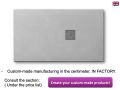 Shower tray, flexible and unbreakable innovative technology - UNBREAKABLE 200