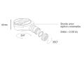 Shower tray, flexible and unbreakable innovative technology - UNBREAKABLE LINEAR 200
