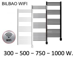 Radiator, designer towel warmer, electric - BILBAO WIFI