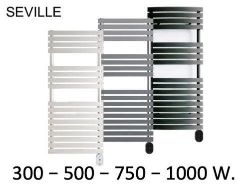 Radiator, designer towel warmer, electric - SEVILLE