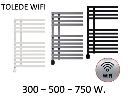 Radiator, designer towel warmer, electric - TOLEDE WIFI