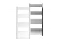 Design towel warmer, hydraulic, for central heating - BILBAO WHITE 40