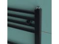 Design towel warmer, hydraulic, for central heating - BILBAO CHROME 40