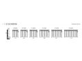Electric radiator, with front dissipation fins - MADRID WIFI