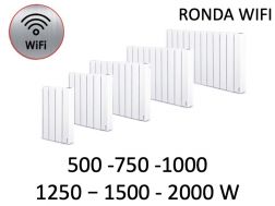 Electric radiator, with natural stone core - RONDA WIFI