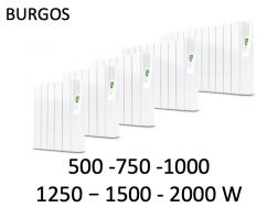 Electric radiator, low temperature - BURGOS