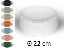 Round washbasin, Ø 22 cm, ceramic - VALE 22 COLOR