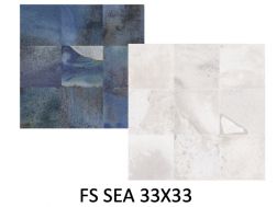 FS SEA 33x33 - Tiles with an old look.