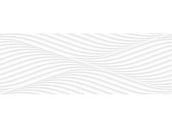 WAVES 30x100 cm - Design white wall tiles