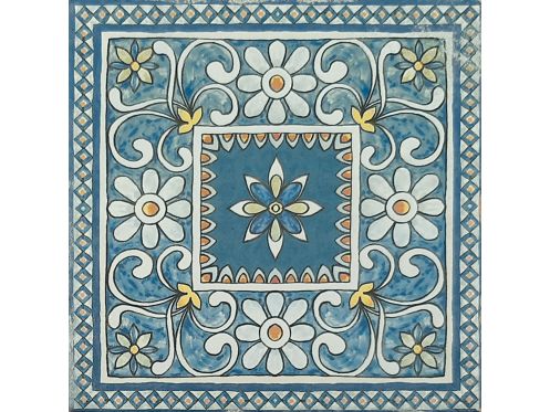 Marlow Tansy 11,5x11,5 cm - Floor and wall tiles, matte aged finish