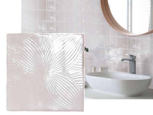 Melody Leilani 13x13 cm - Wall tiles, aged finish