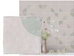 Melody Namoi Patchwork 13x13 cm - Wall tiles, aged finish