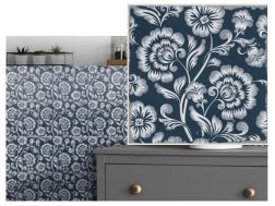 Flora Cicely 15 x15 cm - Floor and wall tiles, matte aged finish