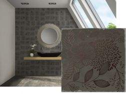 Flora Evi 15 x15 cm - Floor and wall tiles, matte aged finish