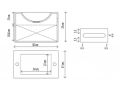 Hand basin, in Solid-Surface - MINI DIONE MIDDLE