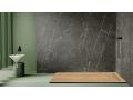 Shower tray, channel, wood effect - EVO WOOD