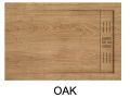 Shower tray, channel, wood effect - EVO WOOD