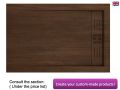 Shower tray, channel, wood effect - EVO WOOD