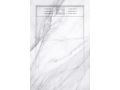 Shower tray, channel, marble effect - EVO marble