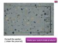 Shower tray, channel, terrazzo effect - EVO terrazzo