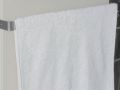 Designer towel dryer, electric, with heat accumulator - STONEHENGE Vertical